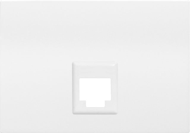 TAPA TELEFONO-RED RJ45 SERIE CORAL BLANCO