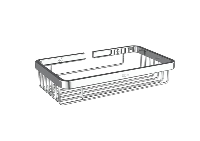 CESTILLO BAÑO HOTELS 2.0 CROMO 30 CM