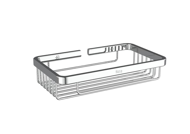 CESTILLO BAÑO HOTELS 2.0 CROMO 30 CM - 1