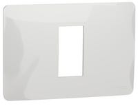MARCO 1 MODULO CAJA RECTANGULAR SERIE NEW UNICA BLANCO - 1