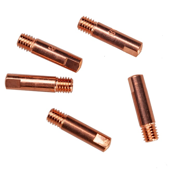 5 BOQUILLAS DE CORRIENTE M6 DIAMETRO 0,9MM STAYER - 1