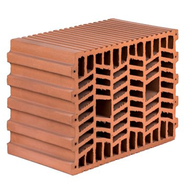 BLOQUE LADRILLO TERMOCERAMICO 33X20X24 CM