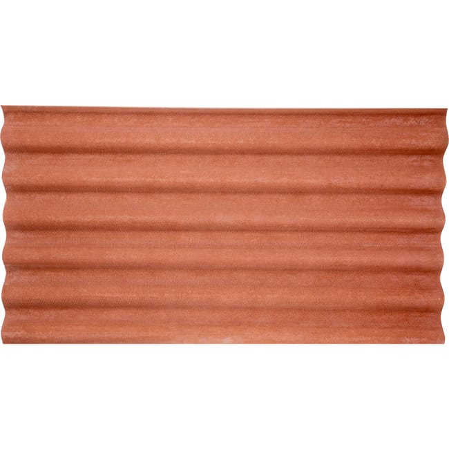 PLACA FIBROCEMENTO EURONIT GRANONDA ROJO RÚSTICO ARCILLA 1,52X1,1M - 1