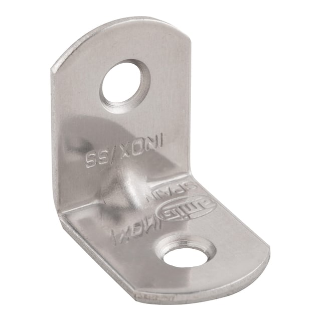 ESCUADRA DE ANGULO  ACERO INOXIDABLE 20  MM