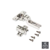 BISAGRA DE CAZOLETA 35MM APERTURA 110º SUPERACODADA 2 UDS - 1