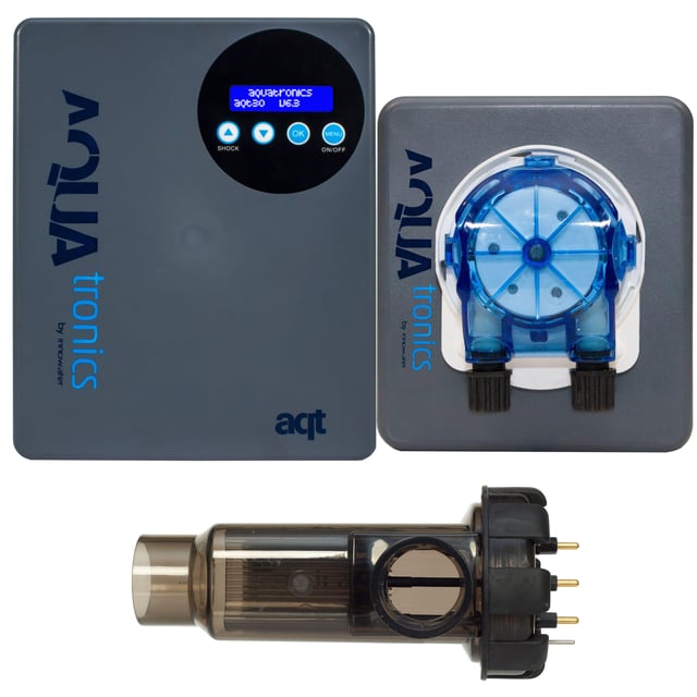 CLORADOR SALINO CON REGULADOR DE PH AQUATRONICS WIRELESS 20G