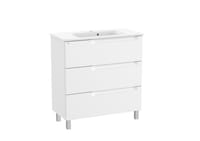MUEBLE DE BAÑO CON LAVABO ROCA BORNEO BLANCO 80.5X46CM - 2