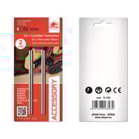 2 CUCHILLAS 82MM PARA CEPILLO P 910 STAYER - 1