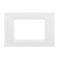 MARCO 3 MODULOS CAJA RECTANGULAR SYSTEM BLANCO - 1