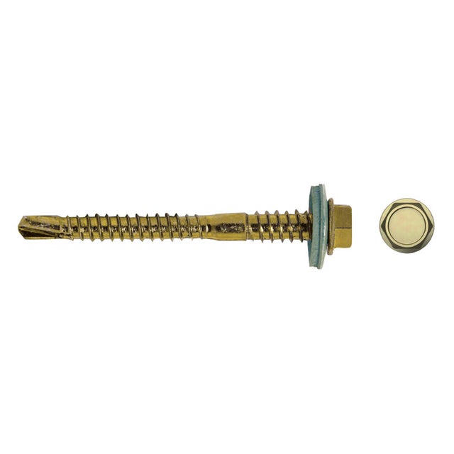 TORNILLOS PARA METAL AUTOPERFORANTES BICROMATADOS 5,5X82MM. 50UDS