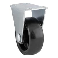 RUEDA HERRAJES 40MM POLIPROPILENO. HASTA 20KG. LLANTA ACERO - 1