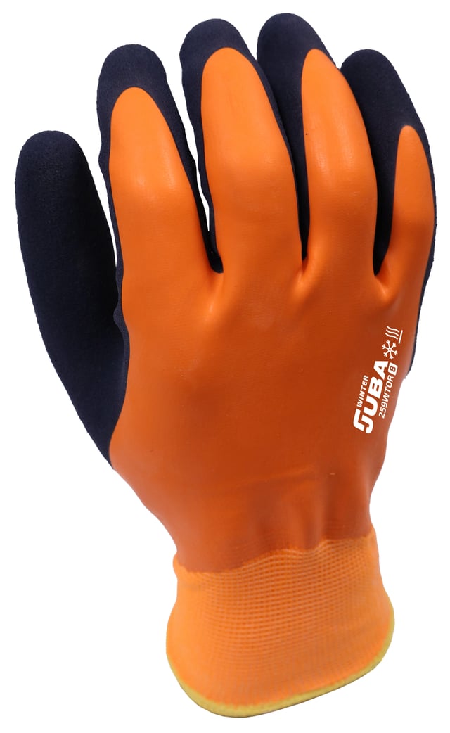 GUANTES DE POLYESTER LATEX JUBA H259WTOR WINTER T9