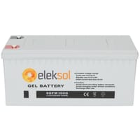 BATERÍA GEL 12V 300AH C100 ELEKSOL - 1