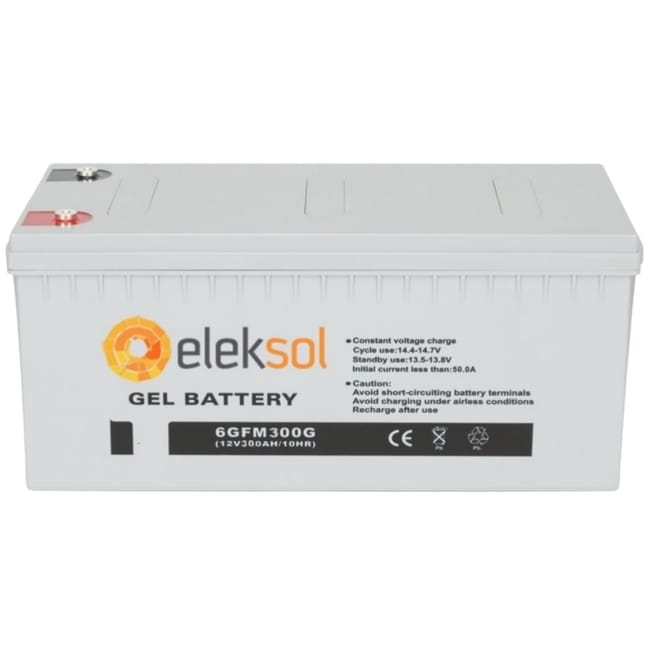 BATERÍA GEL 12V 300AH C100 ELEKSOL - 1