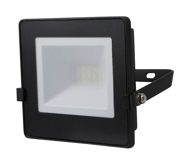 PROYECTOR LED NEGRO IP65 10W  LUZ NEUTRA - 1