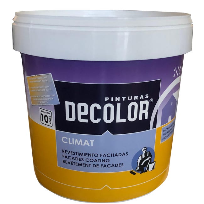 REVESTIMIENTO FACHADA MATE CLIMAT PREMIUM 14L BLANCO - 1