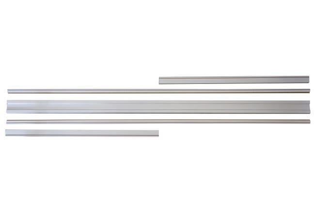 KIT EXTENSIBLE PUERTA CORREDERA LISA MELAMINA BLANCO - 1