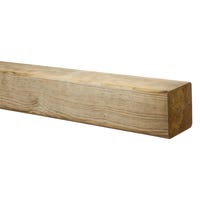 POSTE PINO MACIZO TRATAMIENTO AUTOCLAVE 7X7X240 CM - 1