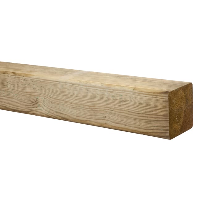 POSTE PINO MACIZO TRATAMIENTO AUTOCLAVE 7X7X240 CM - 1