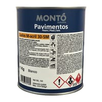 PINTURA SEÑALIZACIÓN Y PARKING 1KG BLANCO - 1
