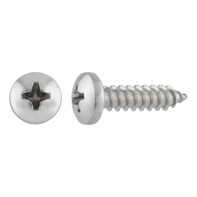 TORNILLOS ROSCA PARA METAL INOXIDABLES 4,8X19MM. 200UDS