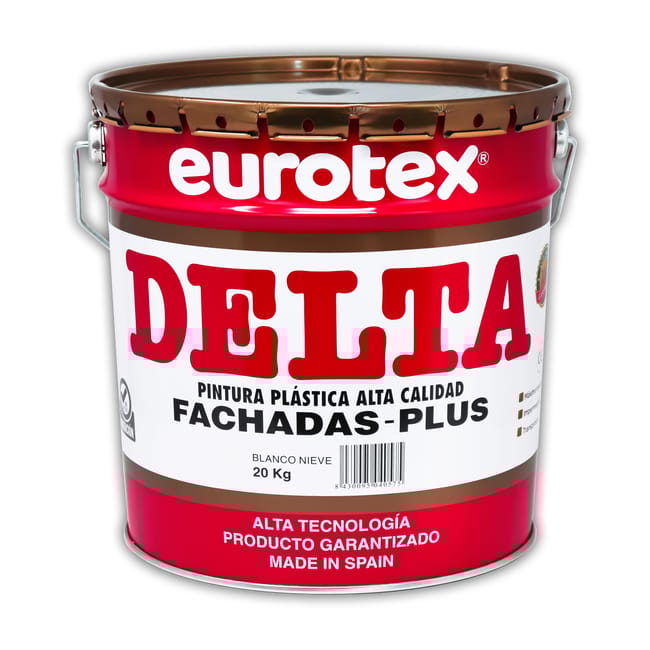 REVESTIMIENTO FACHADAS DELTA PLUS  20KG BLANCO - 1