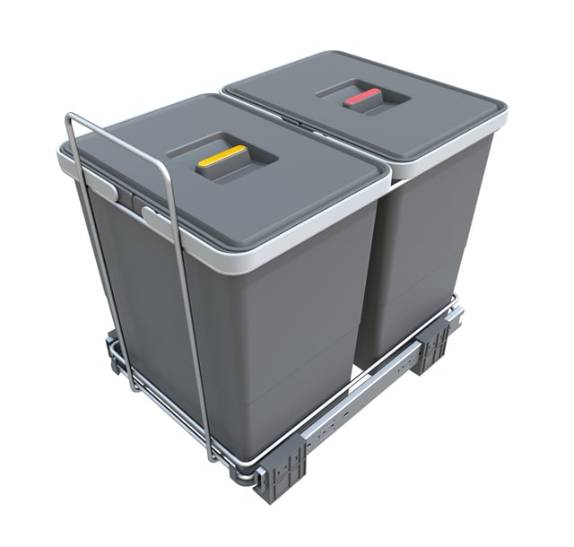 EXTRAIBLE CUBO DE BASURA MULTIRESIDUOS 