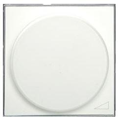 TAPA+BOTON REGULADOR GIRATORIO SERIE SKY BLANCO