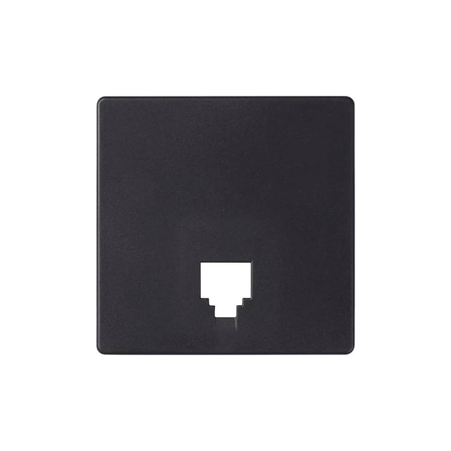 TAPA TOMA TLF SERIE SIMON 82 CONCEPT NGR