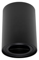 ARO DE SUPERFICIE ALTO CIRCULAR BASCULANTE NEGRO GU10 - 1