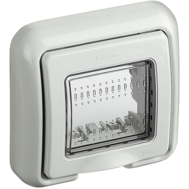 MARCO 2 MODULOS IP55 MATIX BLANCO