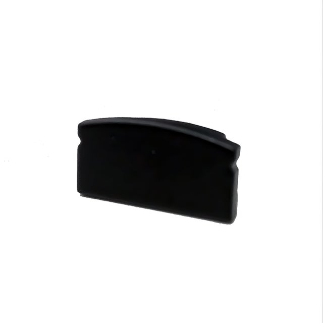 TAPA PARA PERFIL SUPERFICIE NEGRO 17X8MM