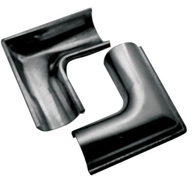 INGLETE EVACUACIÓN PLUVIALES METÁLICO ÁNGULO ESTAMPADO EXTERIOR ZINC-TITANIO - 1