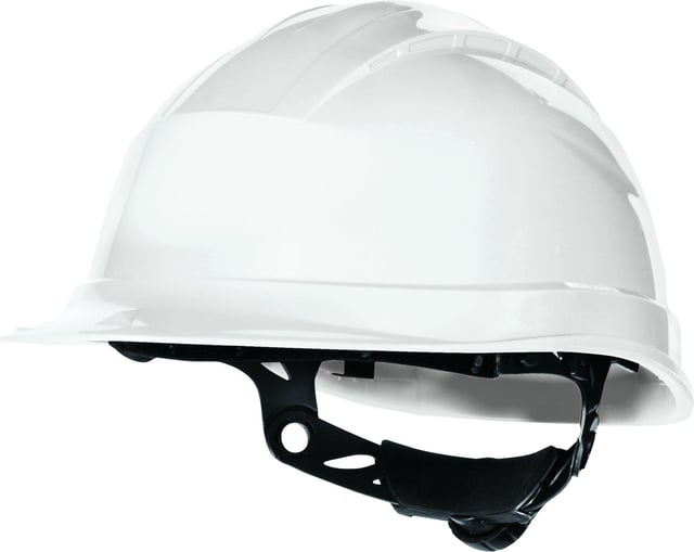 CASCO DE OBRA BLANCO REGULABLE DELTA PLUS QUARTZ UP III