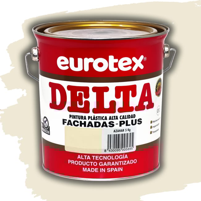 REVESTIMIENTO FACHADAS DELTA PLUS 5KG AZAHAR - 1