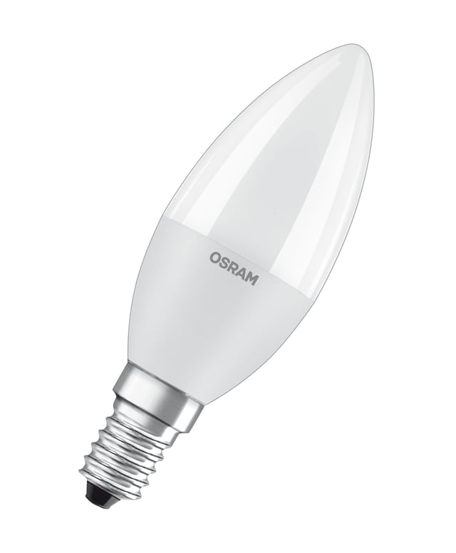 BOMBILLA LED VELA E14 806LM 7.5W LUZ CALIDA OSRAM