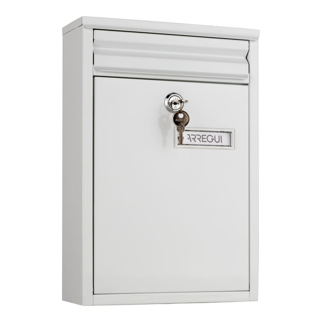 BUZÓN DE CORREO DE EXTERIOR ZAGUAN BLANCO ARREGUI - 1