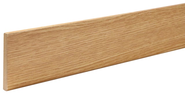 RODAPIE MELAMINA ROBLE 2240 X 90 X 12 MM