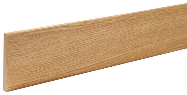 RODAPIE MELAMINA ROBLE 2240 X 90 X 12 MM