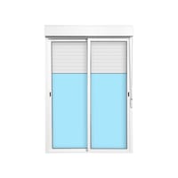 BALCONERA ALUMINIO CORREDERA CON PERSIANA  BLANCA 150X218CM - 1
