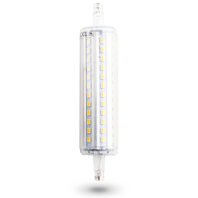 BOMBILLA LED LINEAL LARGA R7S 900LM 10W LUZ FRIA