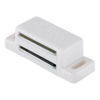 CIERRE PUERTA MAGNÉTICO 4KG 15X18X45 BLANCO 10UDS - 1