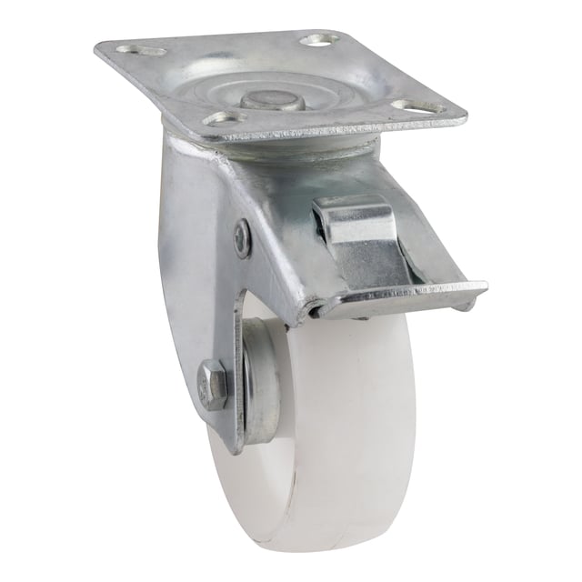 RUEDA 100MM POLIAMIX. HASTA 150KG. LLANTA METAL