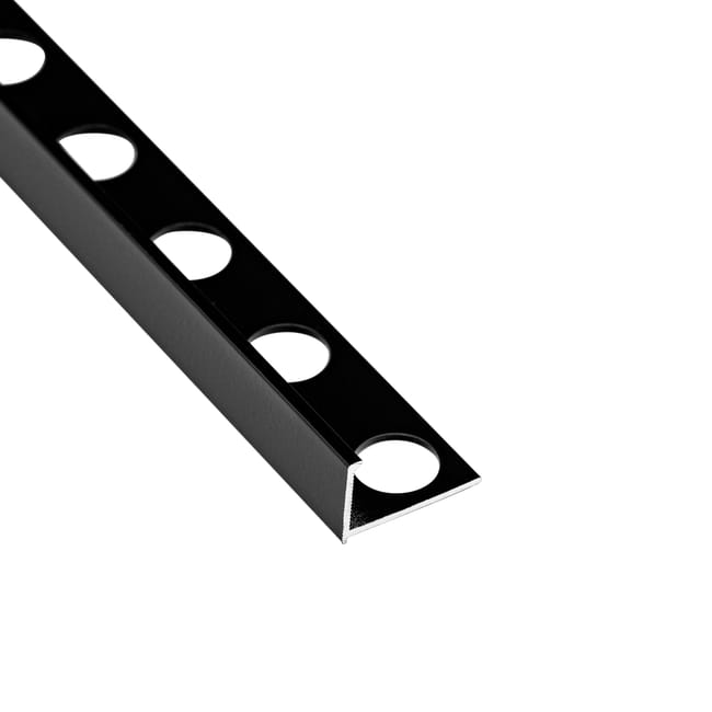PERFIL 12 X 2600 MM NEGRO - 1