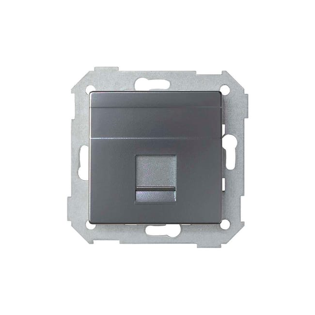 TOMA DATOS RJ45 SERIE SIMON 82 CONCEPT TITANIO - 1