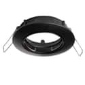ARO DE EMPOTRAR CIRCULAR BASCULANTE GU10 NEGRO - 1