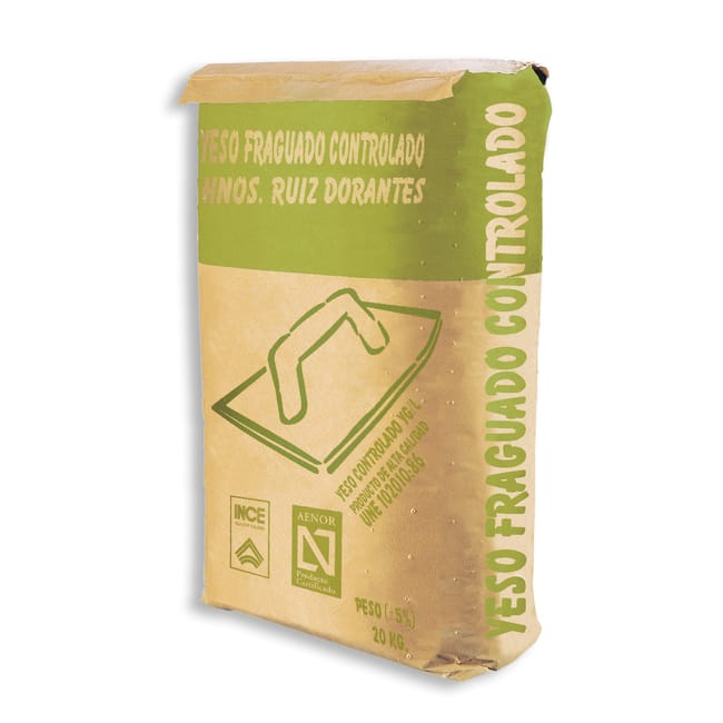 YESO CONTROLADO RUIZ DORANTES 20KG - 1