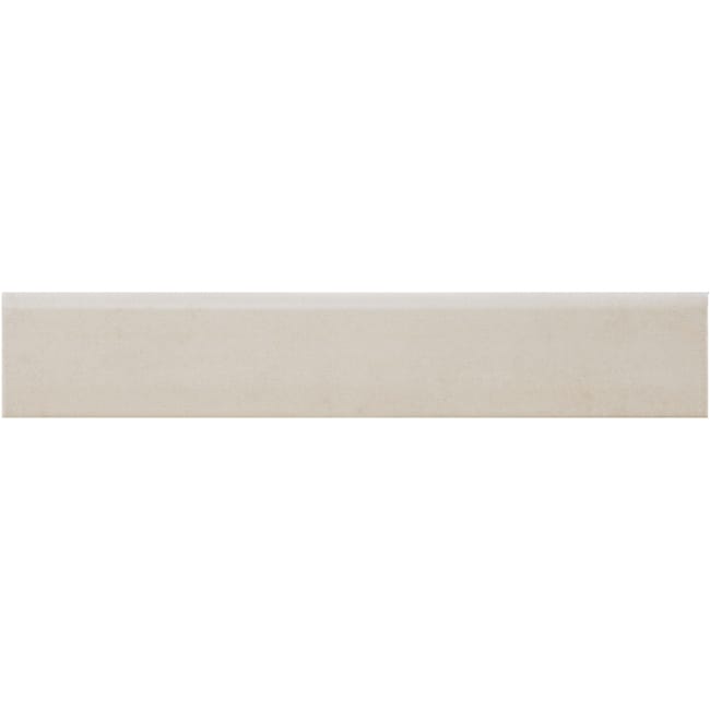 RODAPIE CERAMICO 8X45CM CEMENTO BEIGE. PACK 4 UNIDADES. - 1