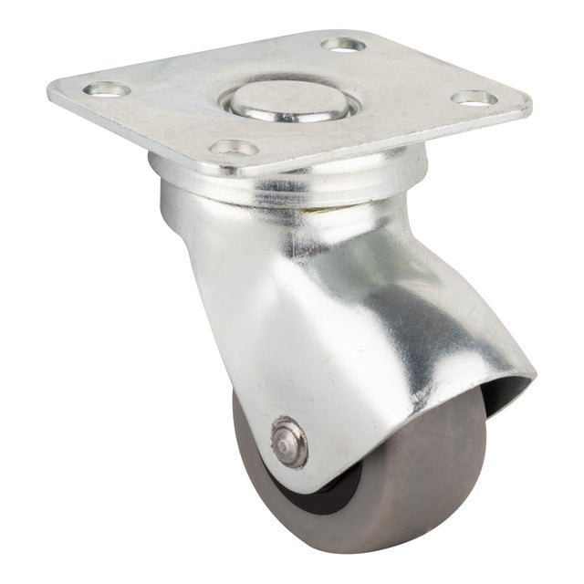 RUEDA GIRATORIA GOMA  30 MM.  1 0278 RUEDAS ALEX