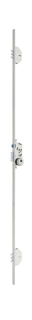 CERRADURA SEGURIDAD EMBUTIR PUERTA MADERA MULTIPUNTOS 702 3 PLATA MCM - 1